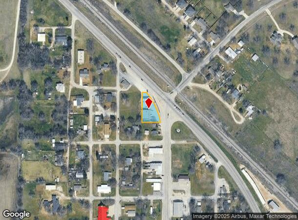  100 Main St, Paradise, TX Parcel Map