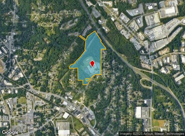 340 Alspaugh Dr, Winston Salem, NC Parcel Map