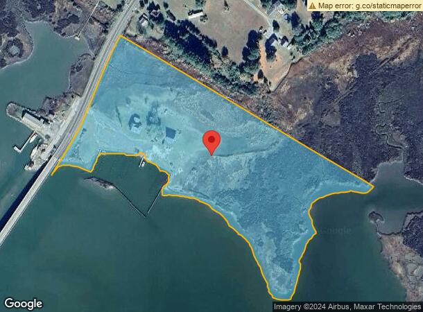  23407 Deal Island Rd, Deal Island, MD Parcel Map