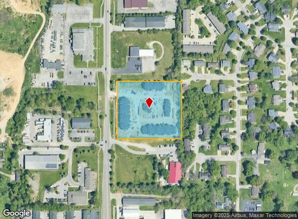  3391 S Walnut St, Bloomington, IN Parcel Map