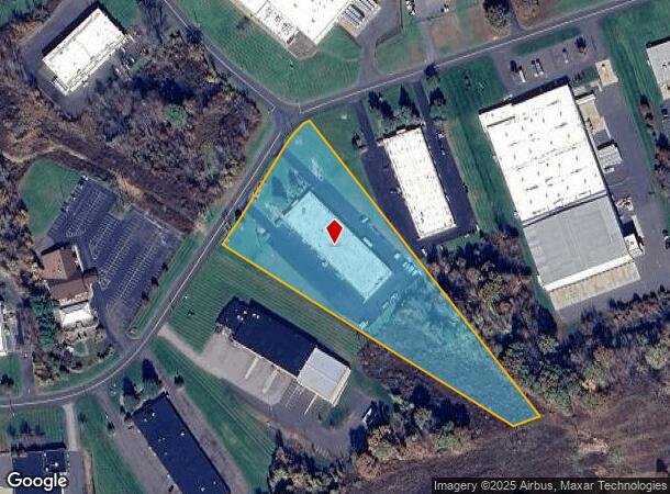  22 Thompson Rd, East Windsor, CT Parcel Map