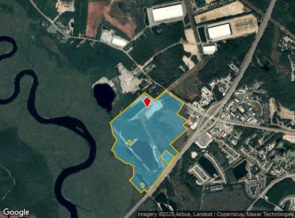 105 Fort Argyle Rd, Savannah, GA Parcel Map