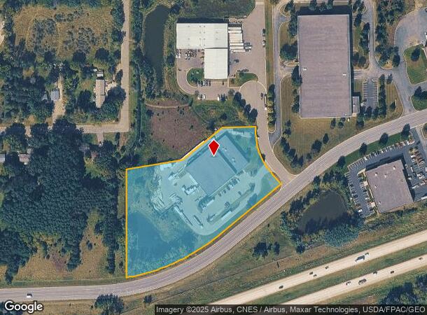  7301 Apollo Ct, Circle Pines, MN Parcel Map