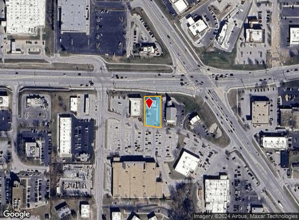  1316 W Kansas St, Liberty, MO Parcel Map