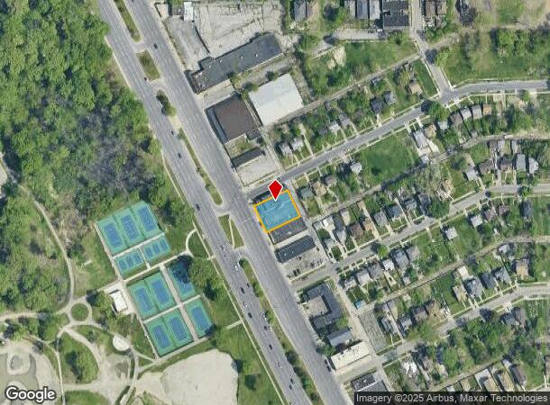  17950 Woodward Ave, Detroit, MI Parcel Map