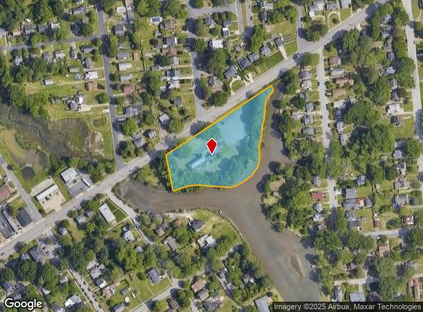 2808 Kecoughtan Rd, Hampton, VA Parcel Map