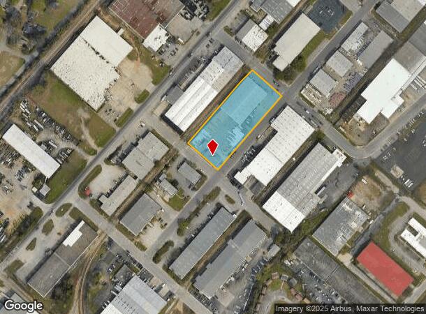 719 Garland St, Columbia, SC Parcel Map