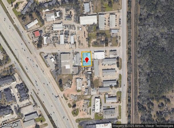 109 Rhodes St, Conroe, TX Parcel Map
