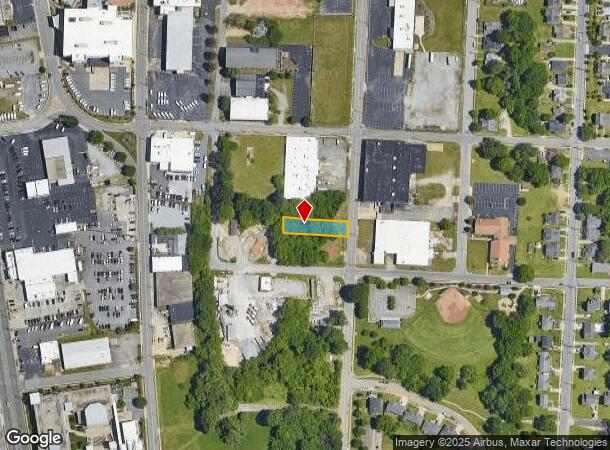  510 S Centennial St, High Point, NC Parcel Map