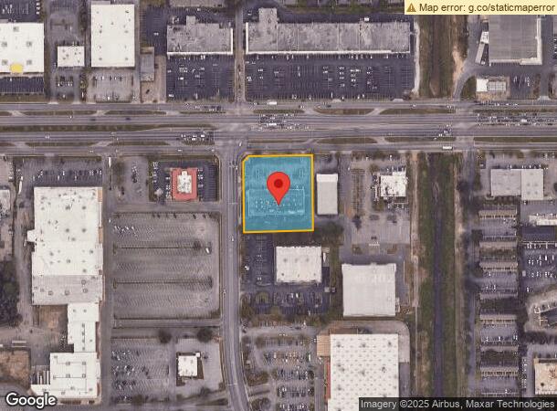  3691 Airport Blvd, Mobile, AL Parcel Map