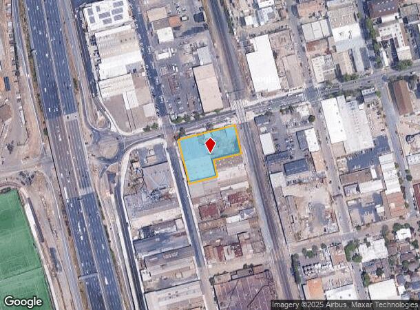 640 Gilman St, Berkeley, CA Parcel Map