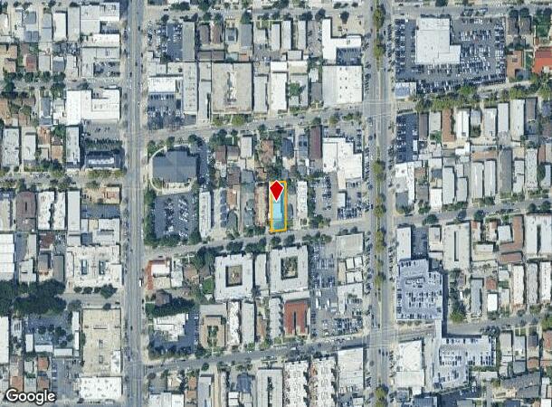  125 W Chestnut St, Glendale, CA Parcel Map