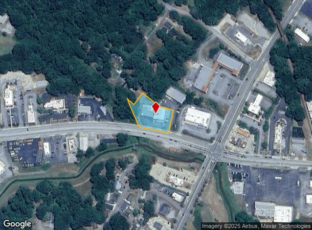  102 Hillcrest Dr, Laurens, SC Parcel Map