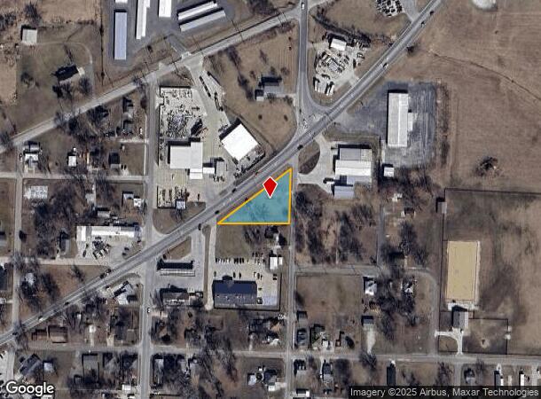 1206 W Highway 24, Moberly, MO Parcel Map