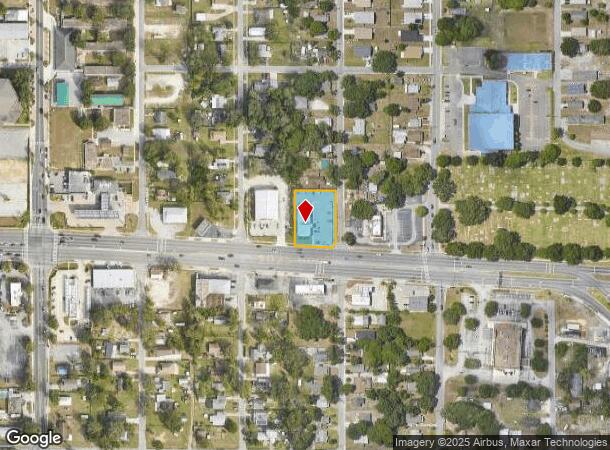 202 Magnolia Ave, Auburndale, FL Parcel Map