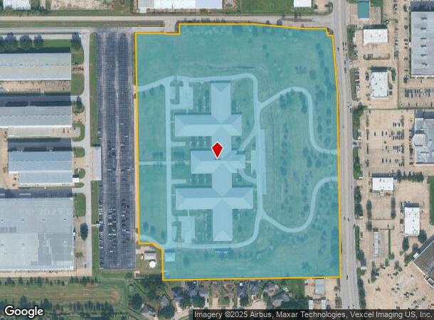  6401 N Eldridge Pkwy, Houston, TX Parcel Map