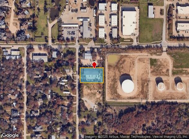 1207 Timberline Ct, Southlake, TX Parcel Map