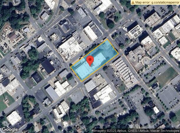  707 S Main St, Burlington, NC Parcel Map