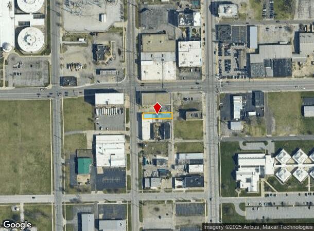  912 S Main St, South Bend, IN Parcel Map