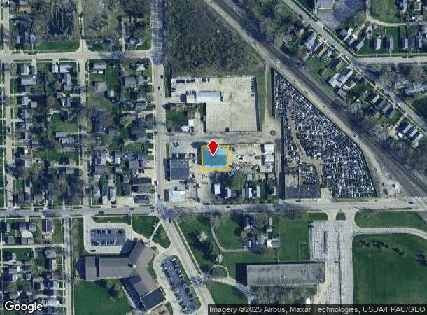 1016 Hanson St, Toledo, OH Parcel Map