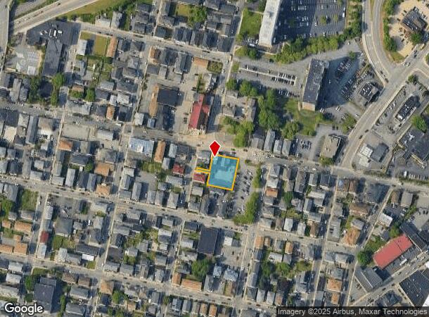  243 Columbia St, Fall River, MA Parcel Map