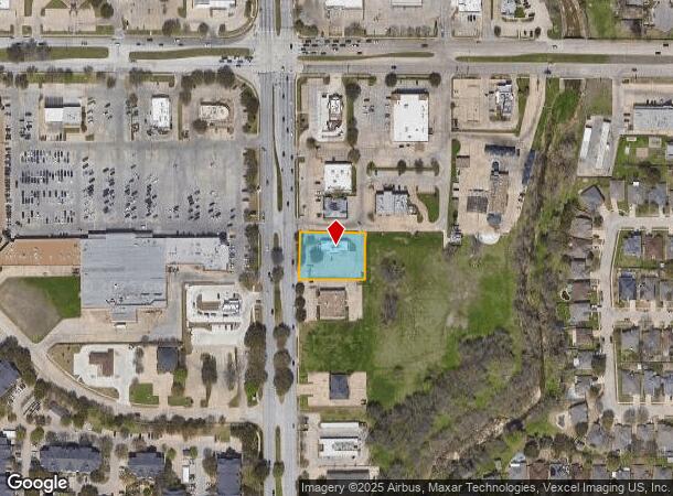  6360 N Beach St, Haltom City, TX Parcel Map