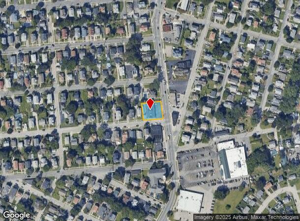 519 Pontiac Ave, Cranston, RI Parcel Map