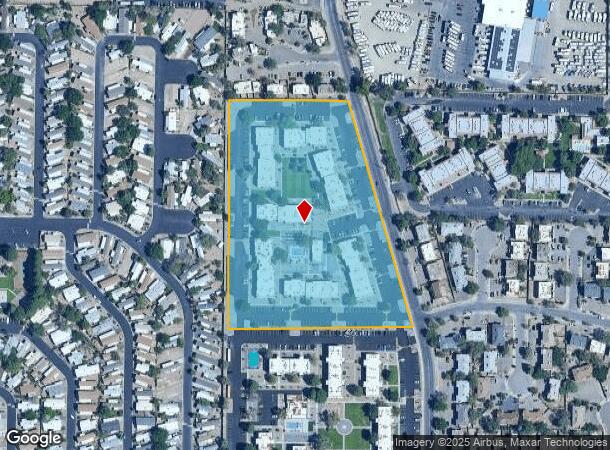  301 Western Skies Dr Se, Albuquerque, NM Parcel Map