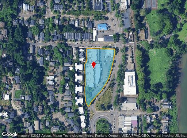 7107 S Macadam Ave, Portland, OR Parcel Map