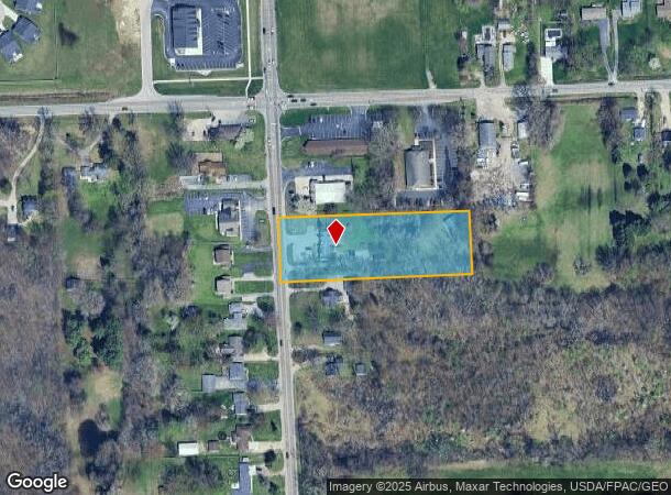  6524 Secor Rd, Lambertville, MI Parcel Map