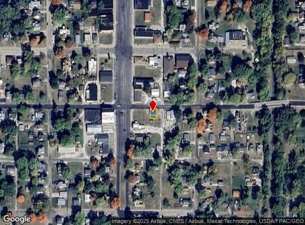 109 E Martin St, Abingdon, IL Parcel Map