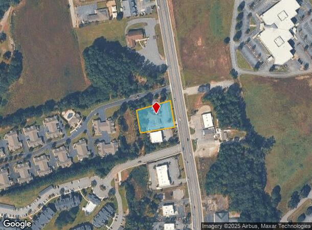  1825 E Greenville St, Anderson, SC Parcel Map