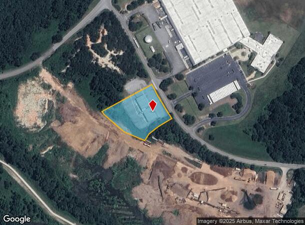  1025 Barrow Industrial Pkwy, Winder, GA Parcel Map