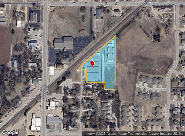 210 N Main St, Rose Hill, KS Parcel Map