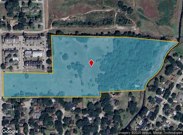 5001 Misty Ln, Bay City, TX Parcel Map
