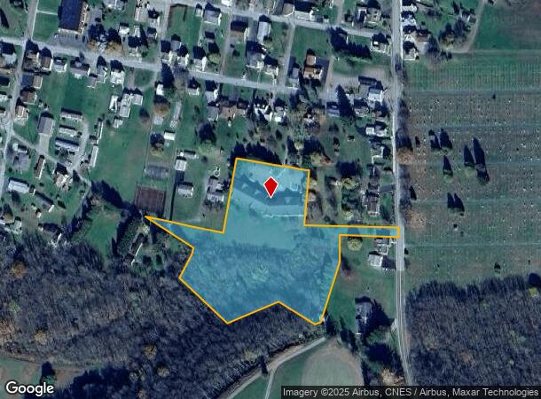 100 Berlin Mnr, Berlin, PA Parcel Map