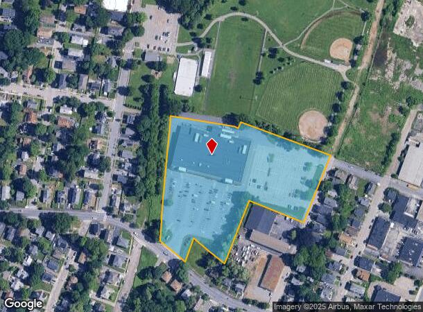 100 Mayfield St, Worcester, MA Parcel Map