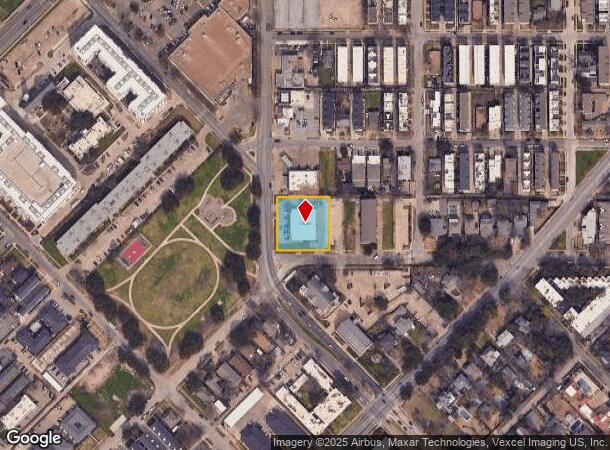  1300 Greenville Ave, Dallas, TX Parcel Map