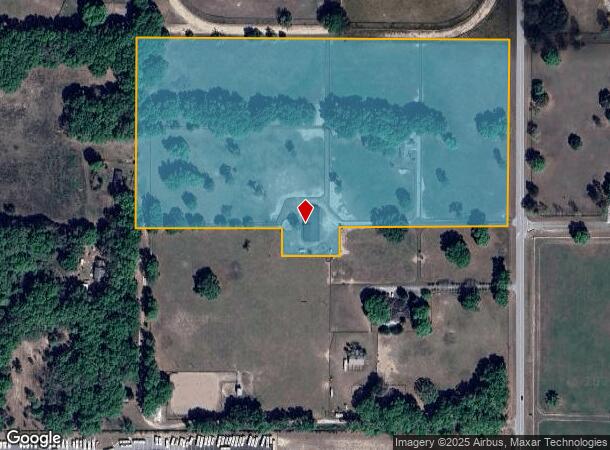  12830 Sw 16Th Ave, Ocala, FL Parcel Map