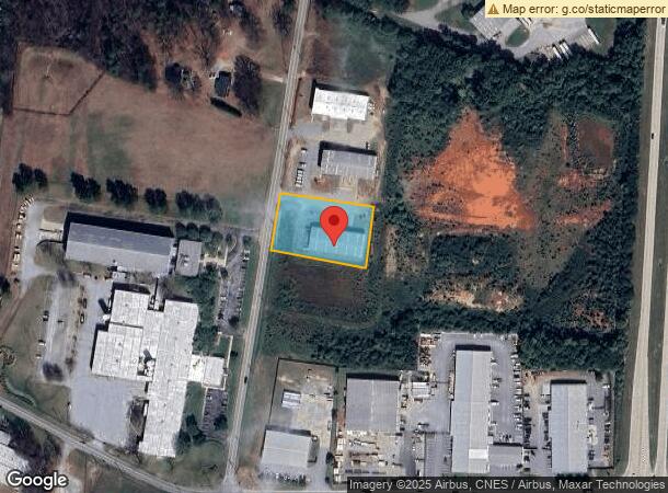  1635 Poplar Drive Ext, Greer, SC Parcel Map