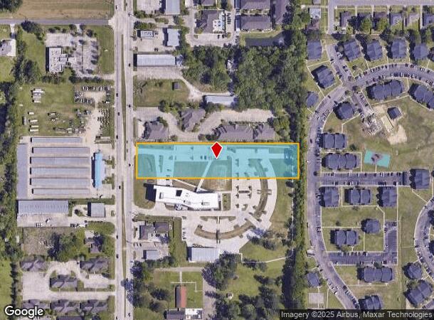 2675 Oneal Ln, Baton Rouge, LA Parcel Map