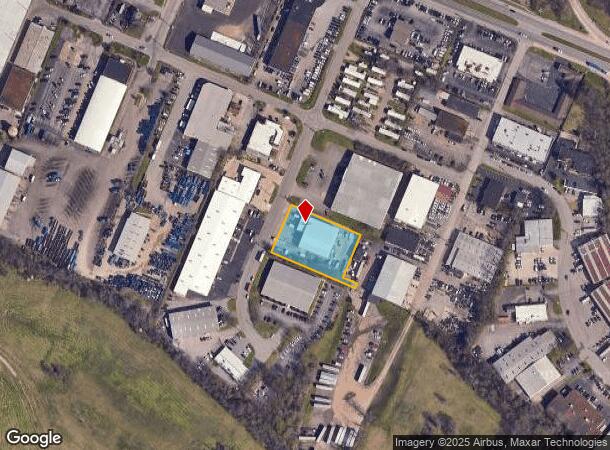  208 Blanton Ave, Nashville, TN Parcel Map