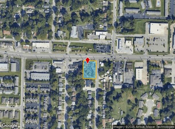  1534 E Kearney St, Springfield, MO Parcel Map