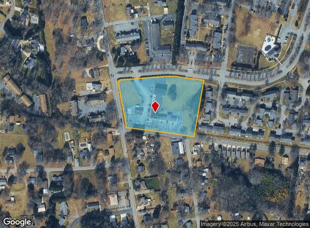 1922 16Th St Ne, Hickory, NC Parcel Map