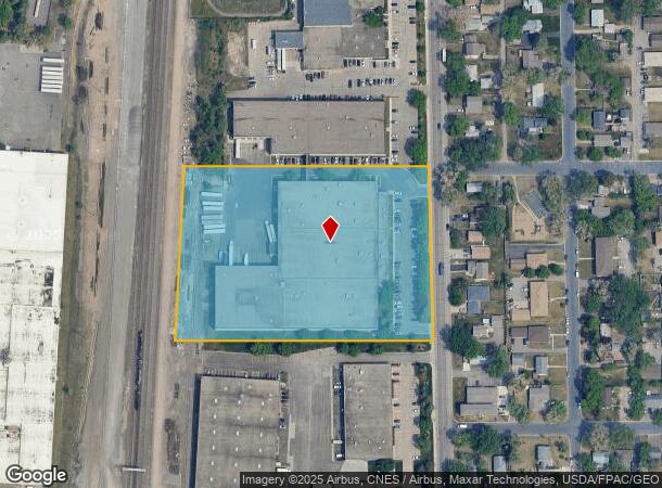 5850 Main St Ne, Minneapolis, MN Parcel Map
