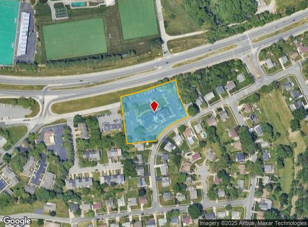 153 E Chestnut Hill Rd, Newark, DE Parcel Map