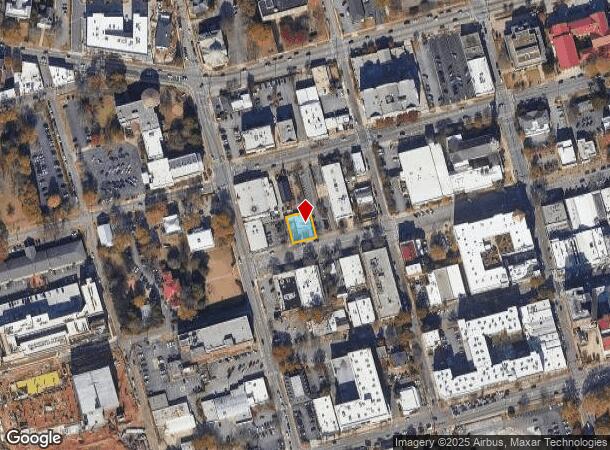  254 W Washington St, Athens, GA Parcel Map