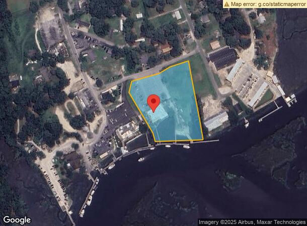  9887 Oak St, Calabash, NC Parcel Map