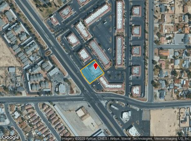 3672 N Rancho Dr, Las Vegas, NV Parcel Map