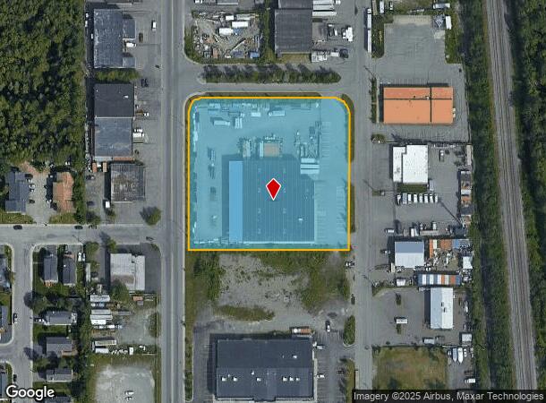  8020 Schoon St, Anchorage, AK Parcel Map